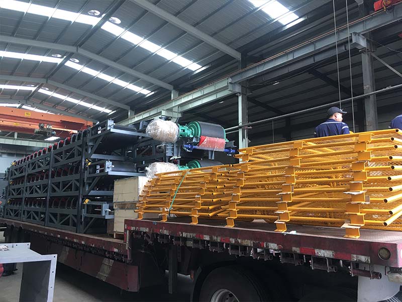 belt conveyor for aggregate plant
